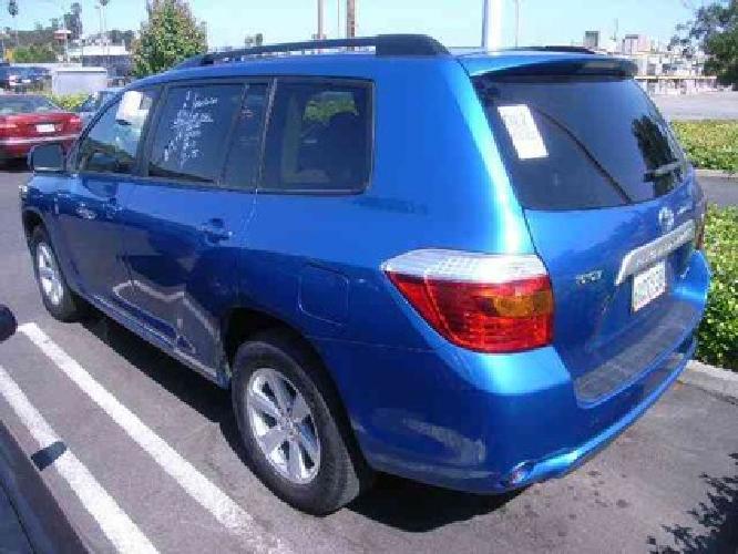 2008 toyota highlander awd w/ 3rd. row in san rafael, ca