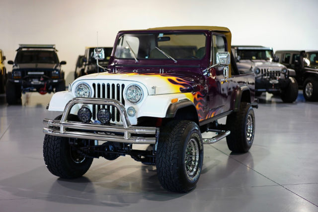 jeep cj7 cj8 scrambler / newer paint, engine, lift, wheels, tires, interior, ac