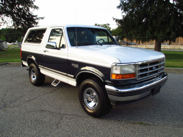 1993 bronco only 81k actual miles!***california one owner survivor!***5.8 liter