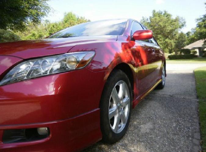 great&nice 2007 toyota camry red exterior in raleigh, nc