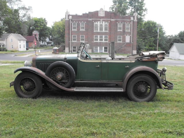 1927 cadilac la salle 303 4-passenger phaeton with lots of patina