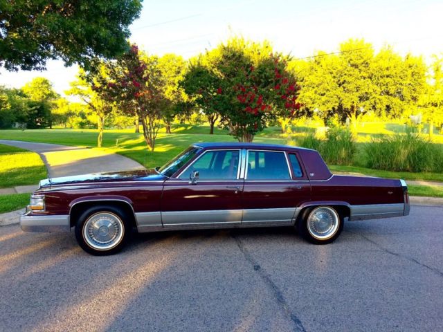1990 cadillac brougham only 9,000 original miles fleetwood mercedes 1980 1992