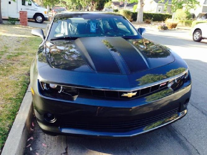 2014 chevrolet camaro lt2 rs loaded! ashen gray metallic w/ black rally stripes in long beach, ca