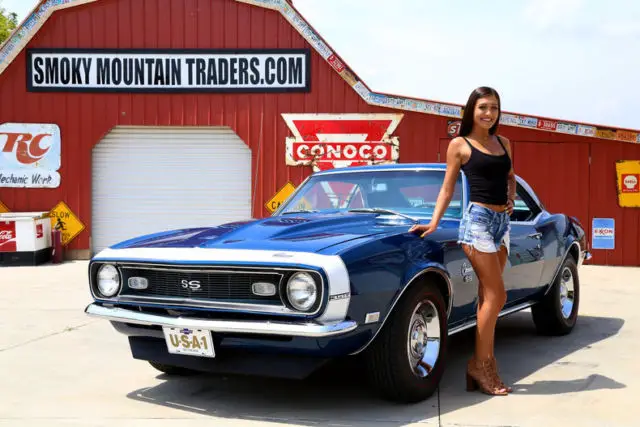 1968 chevrolet camaro ss 396 rotisserie restored four speed trans ps pdb