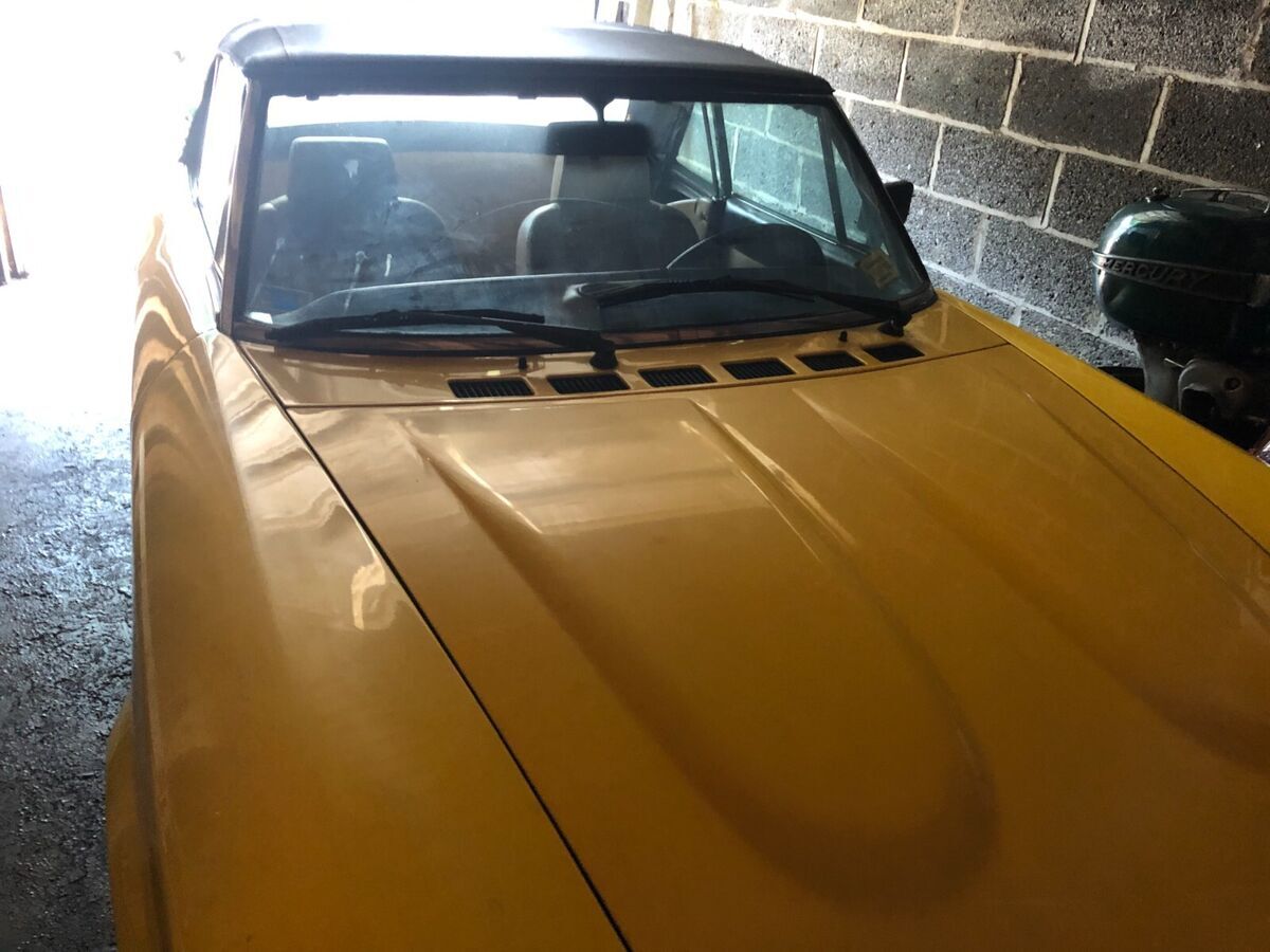 1981 fiat 2000 spider convertable signed by joey kramer the aerosmith drummer