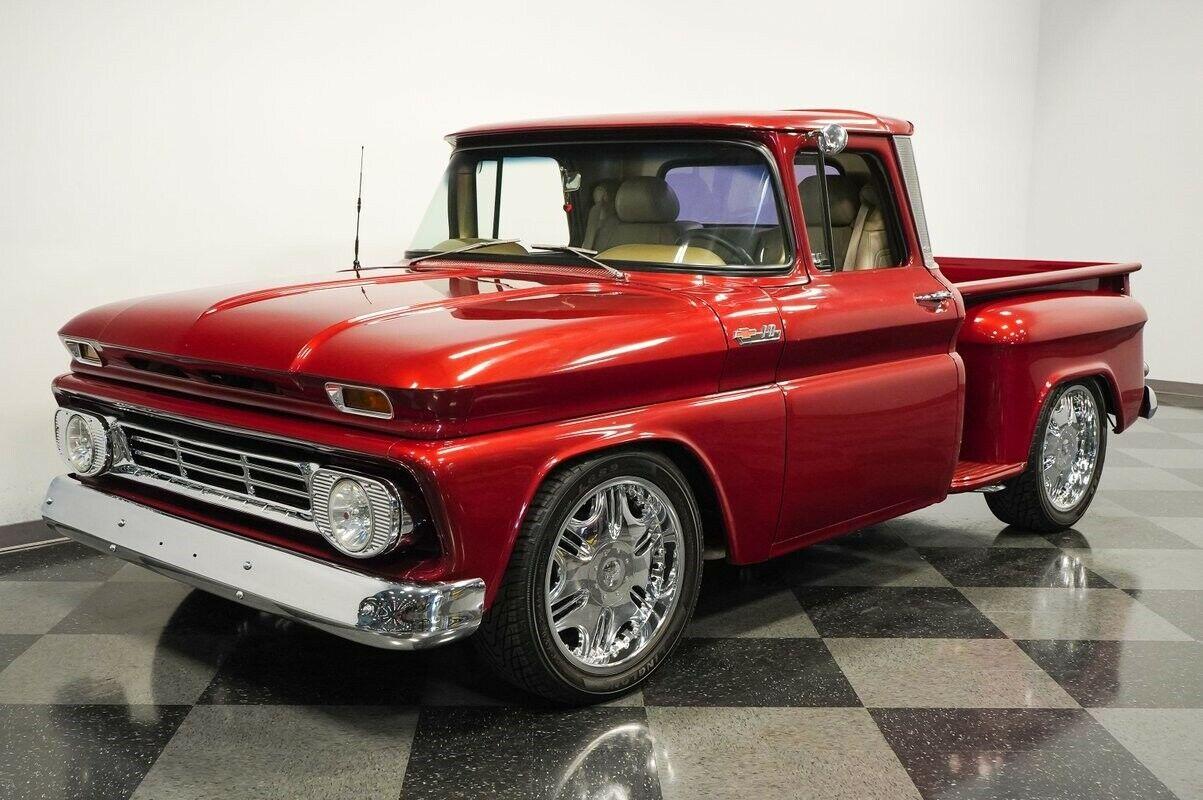 1962 chevrolet c-10 stepside restomod 5.3l v8 auto classic vintage