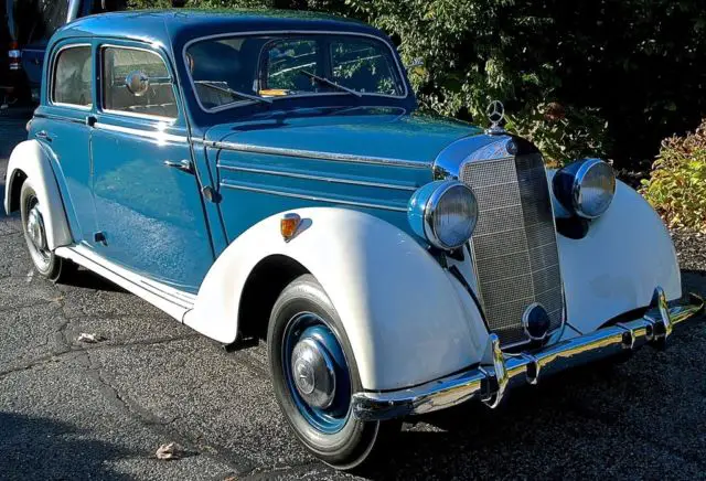 1950 mercedes benz 170s ponton sedan restored 89k miles no reserve