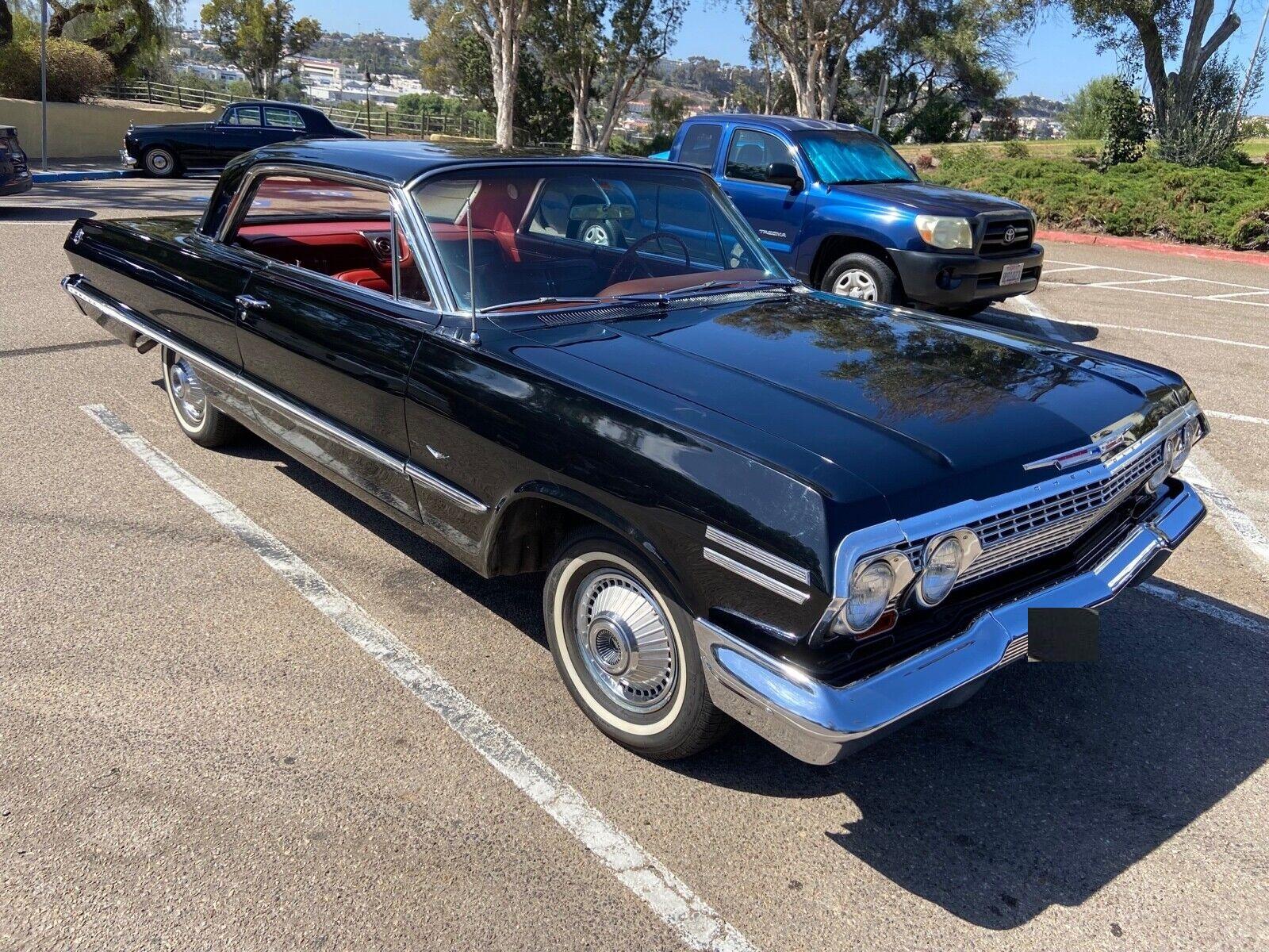 1963 chevrolet impala 283 motor powerglide transmission solid car