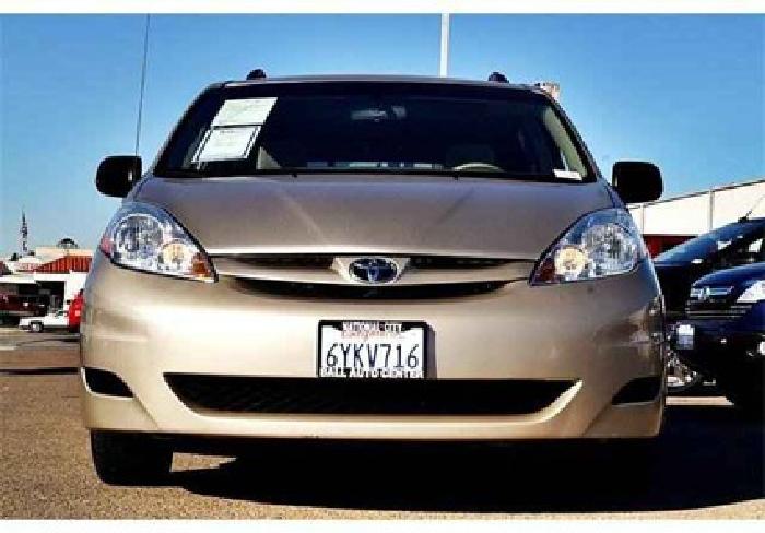 2009 toyota sienna ce minivan 4d in national city, ca