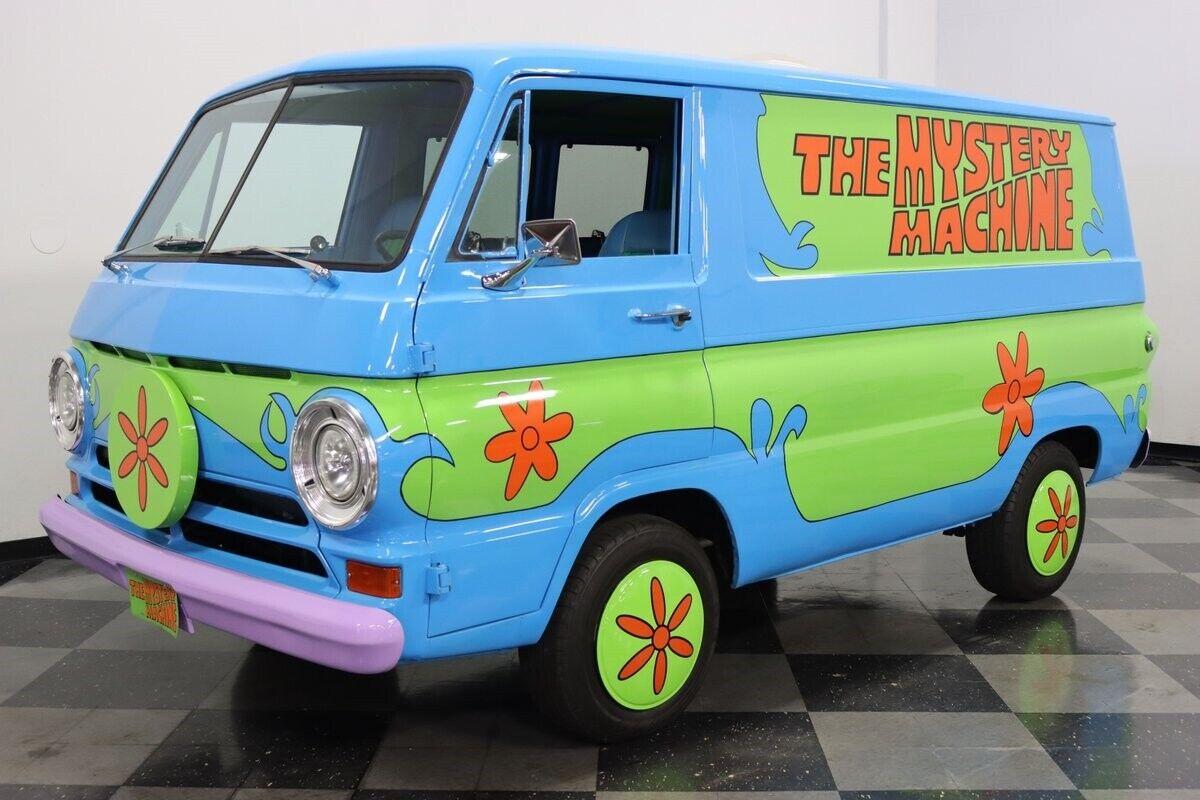 1966 dodge mystery machine highly detailed rebuilt 318 v8