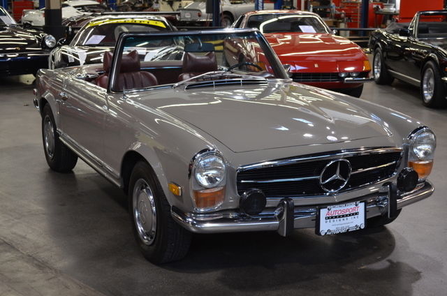 "pagoda" roadster **factory hardtop, a/c, fog lights