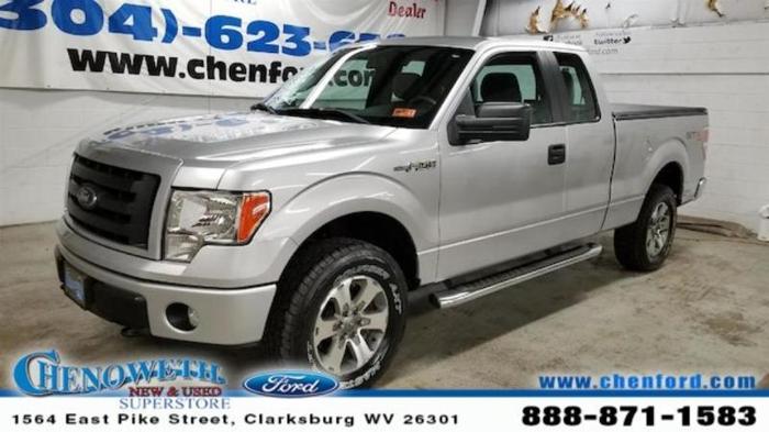 2011 ford f-150 xl 4x4 xl 4dr supercab styleside 6.5 ft. sb for sale in clarksburg, west virginia