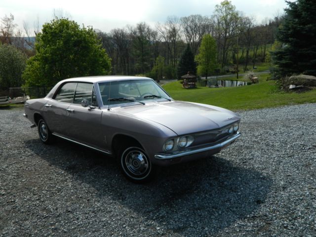 1965 chevrolet corvair evening orchid antique cruiser
