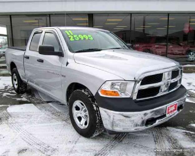 2011 bright silver metallic ram 1500 in painted post, ny