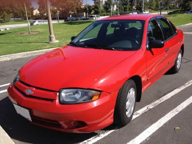 2003 red chevy cavalier - (irvine in irvine, ca
