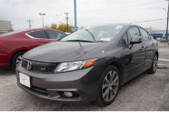 2012 honda civic si in san antonio, tx