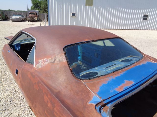 1972 72 plymouth barracuda body solid project or parts cuda 1970 1971 440 340