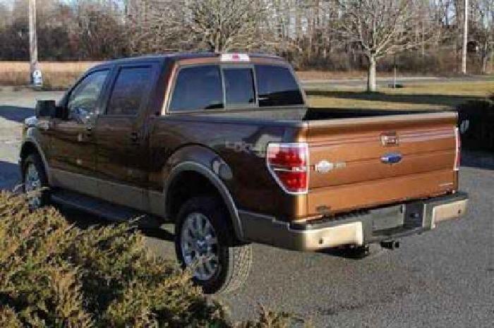 2011 ford f150 king ranch super crew bronze pale adobe accent 11k mi in southold, ny