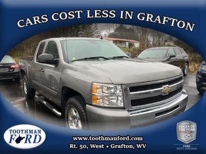 2009 chevrolet silverado 1500 lt 4x4 lt 4dr extended cab 5.8 ft. sb for sale in grafton, west virginia