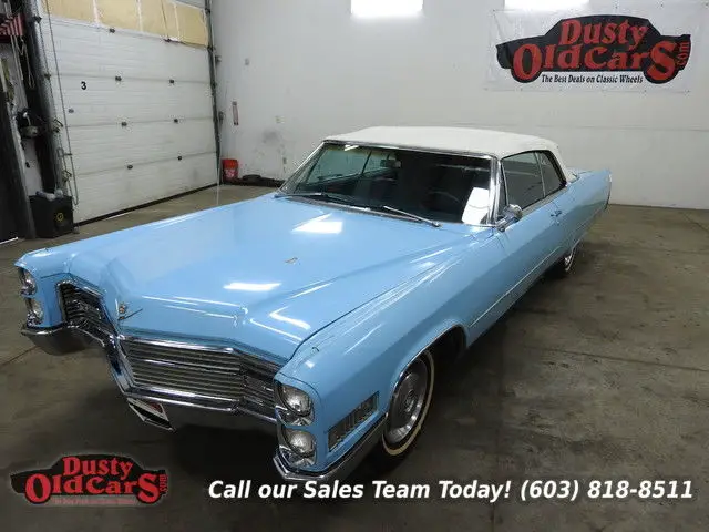 1966 blue runs drives inter good body fair 429v8 3spd auto!