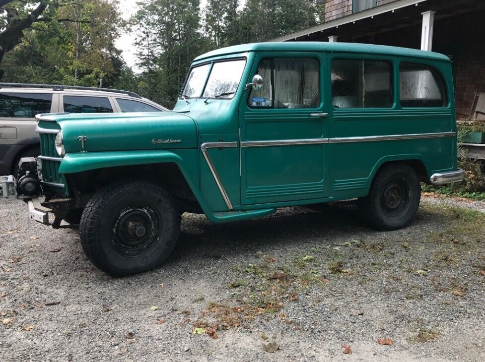 1961 willys overland station wagon / utility wagon: 4wd, super hurricane motor