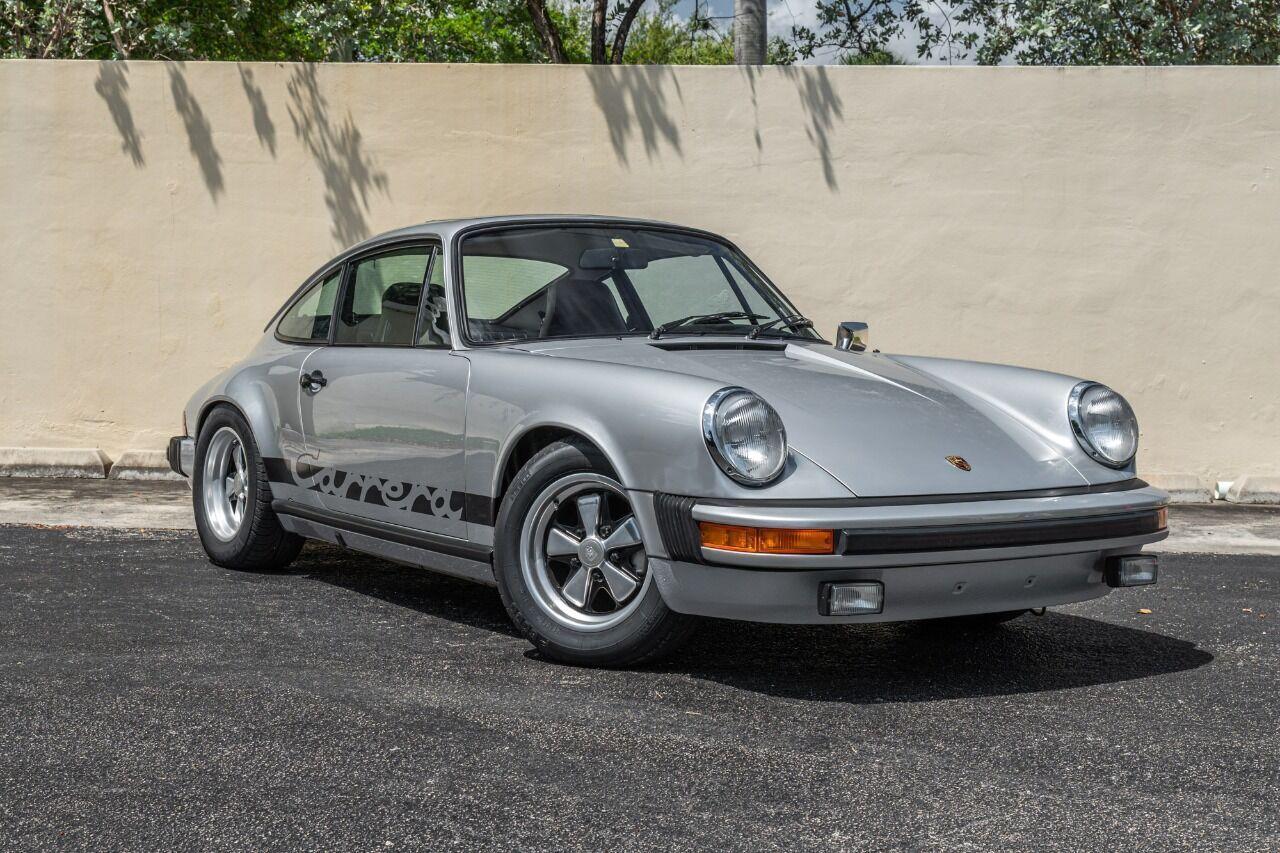 1975 porsche 911 carrera silver mettalic 42959 miles