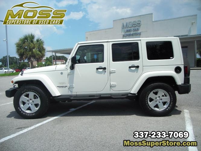 used 2010 jeep wrangler sahara lafayette, la 70508 for sale in lafayette, louisiana