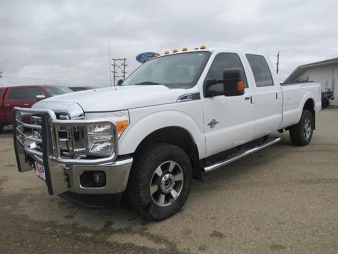 2013 ford f-350 super duty lariat 4x4 lariat 4dr crew cab 6.8 ft. sb srw pickup for sale in highmore, south dakota