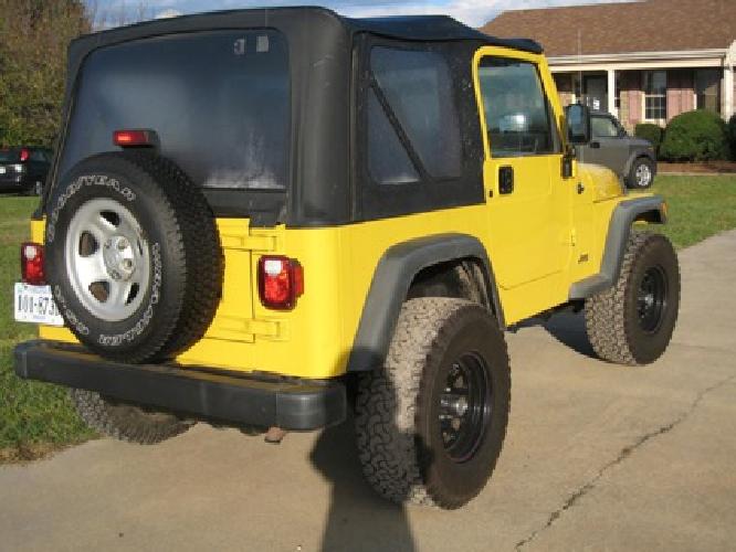obo 2002 jeep wrangler 4x4 se in west palm beach, fl