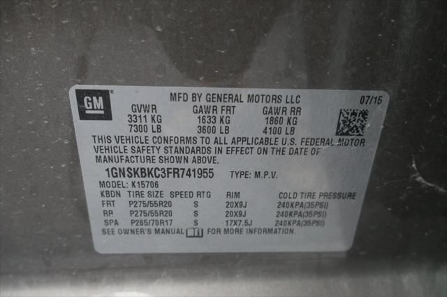 2015 chevrolet tahoe lt