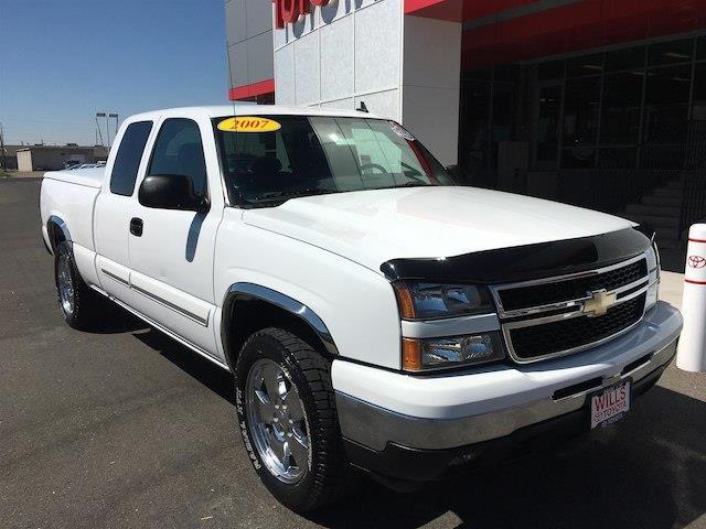 2007 chevrolet silverado 1500 classic work truck work truck 4dr extended cab 4wd 6.5 ft. sb for sale in hollister, idaho