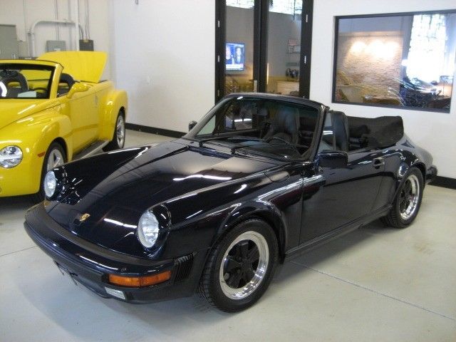 1985 porsche 911 carrera cabriolet only 24k miles ! spe
