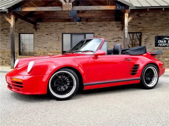 1988 porsche 911 930 turbo cabriolet scotty pippen's car 131k build cost