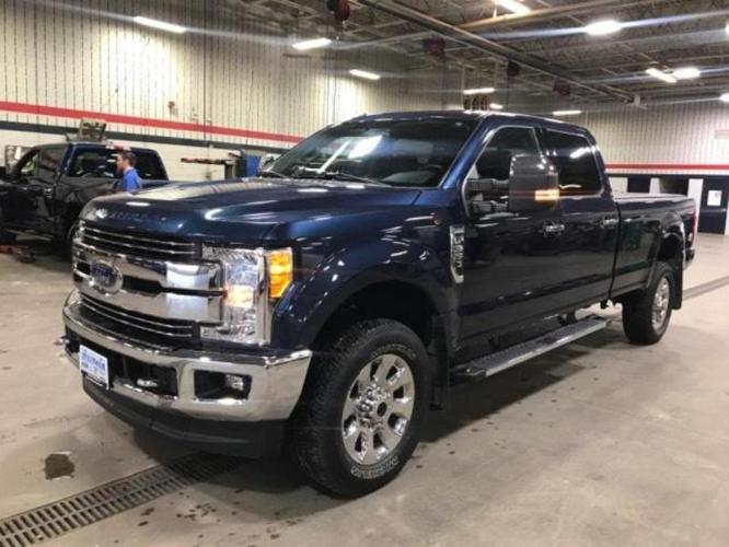 2017 ford f-350 super duty lariat 4x4 lariat 4dr crew cab 8 ft. lb srw pickup for sale in grand forks, north dakota