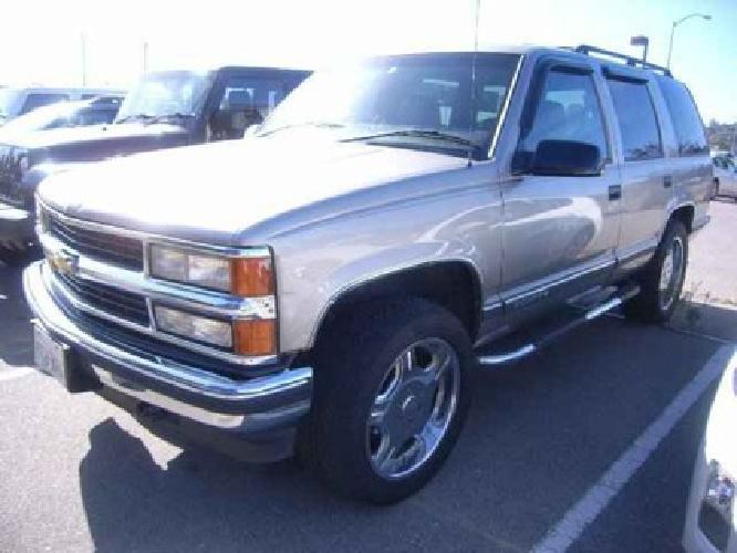 1998 chevrolet tahoe in san rafael, ca