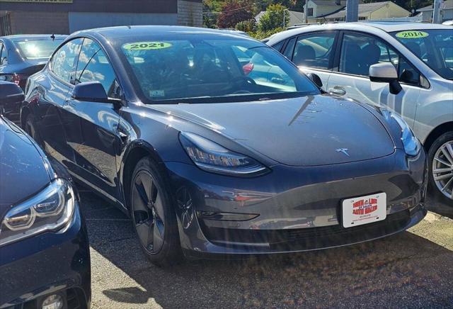 2021 tesla model 3 standard range plus