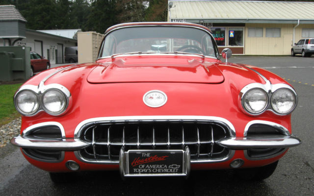 1958 chevrolet corvette convertible roadster