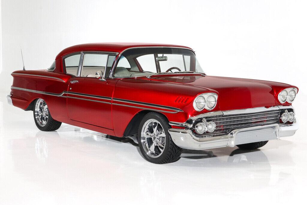 1958 chevrolet biscayne candy brandywine show car extensive restoration