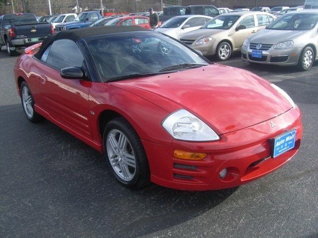 2003 mitsubishi eclipse gt for sale in brattleboro, vermont