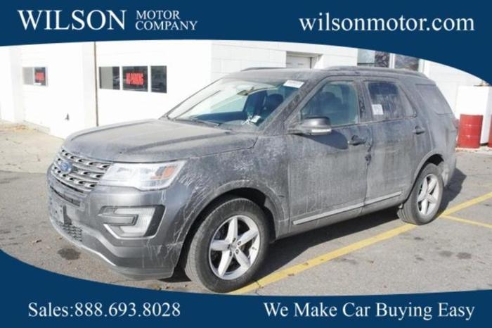 2016 ford explorer xlt awd xlt 4dr suv for sale in logan, utah