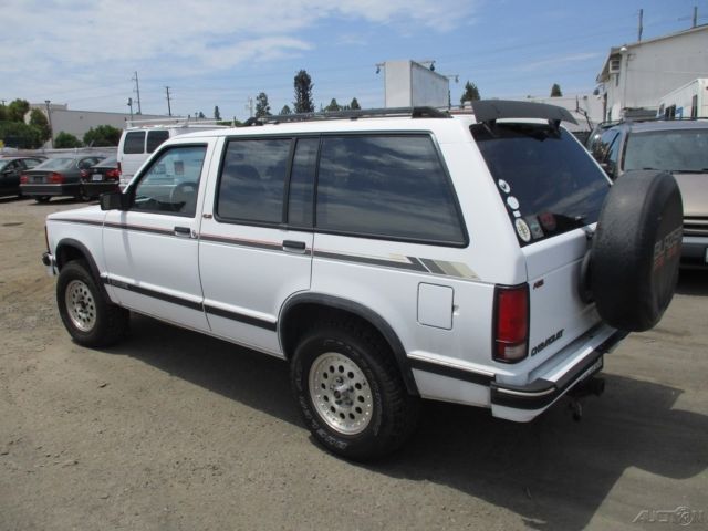 1992 chevrolet s10 blazer lt used 4.3l v6 12v automatic suv premium no reserve