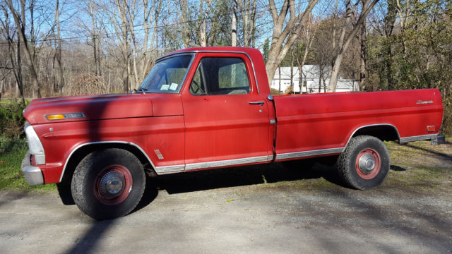 1969 ford f-100 ranger, two wheel drive long bed