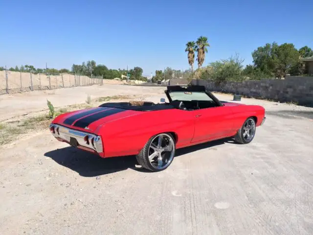 1971 chevrolet chevelle convertible restomod