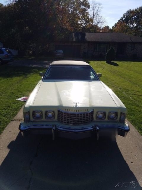 1974 ford thunderbird hard top, 460ci v8, automatic transmission, rwd coupe