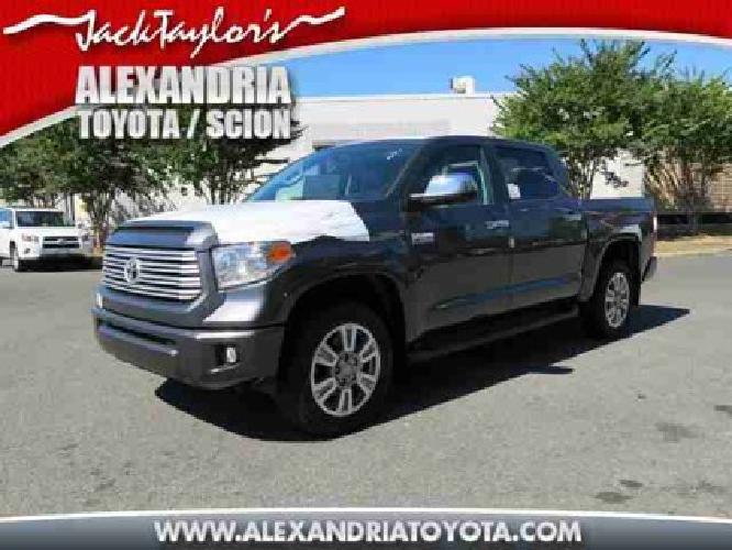 2014 toyota tundra 4wd truck platinum in alexandria, va