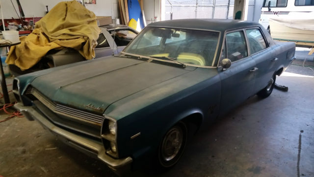 1967 rambler ambassador ,barn find,timecapsule