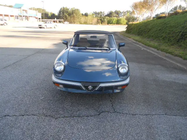 1990 alfa romeo spider veloce 2 liter