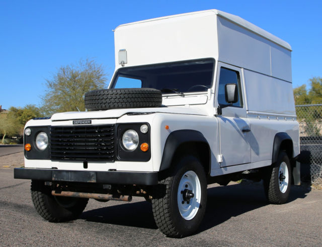 1988 lhd land rover defender 110 3 door camper with 8,200 original miles