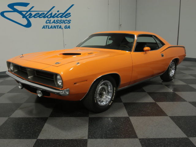real-deal 'cuda, numbers matching 340 v8, auto, pwr frnt disc, pwr steer, a+!!