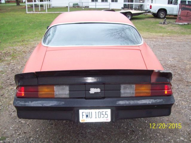 1978 z28 rolling chassis project
